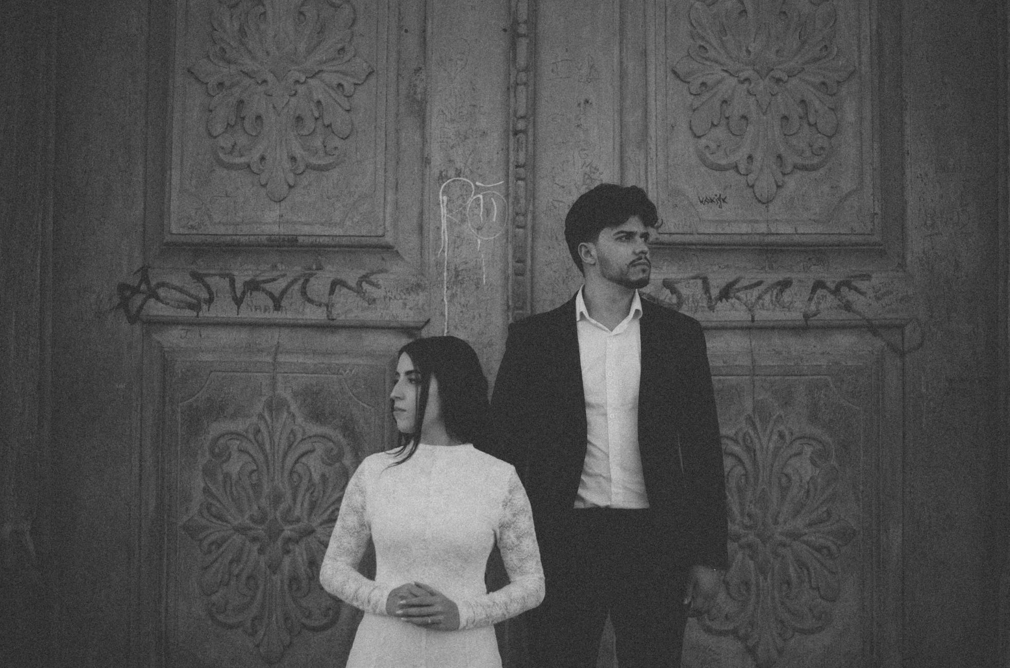Casamento ao ar livre ao entardecer